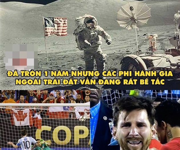 Ảnh chế: ‘Sân nhỏ’ duy nhất khiến CR7 bất lực; Messi bật khóc vì ‘kỷ  vật’ 1 năm chưa tìm thấy
