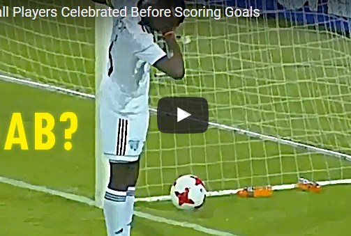 Ảnh bài viết Hài hước những pha ăn mừng trước khi ghi bàn