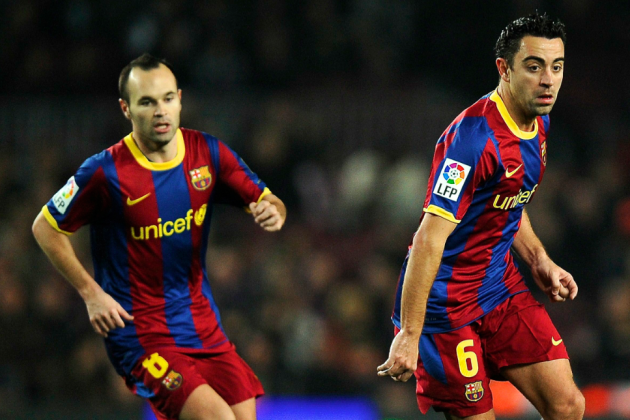 Ảnh bài viết Andres Iniesta kết hợp cực hay cùng Xavi