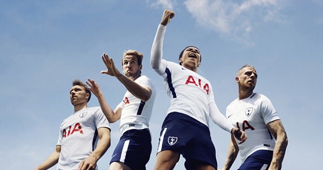 Tottenham tung mẫu áo mùa 2017/18 cực chất bên 'người tình mới'