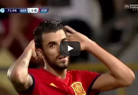 Dani Ceballos chơi rất hay trước U21 Đức
