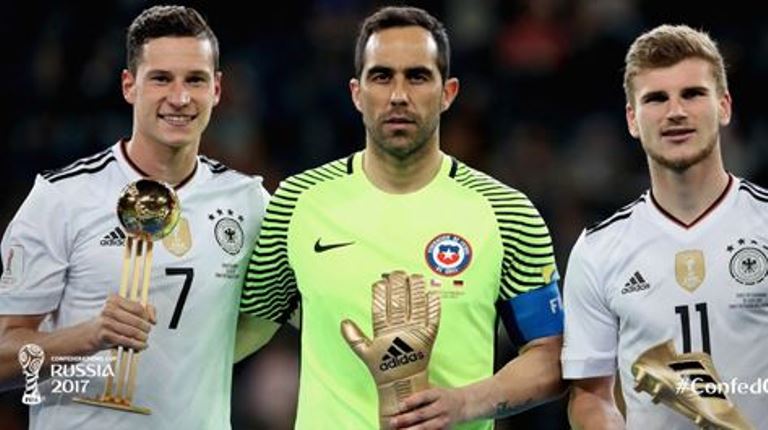 Vượt Sanchez, Ronaldo, sao PSG ẵm giải Cầu thủ xuất sắc nhất Confeds Cup 2017