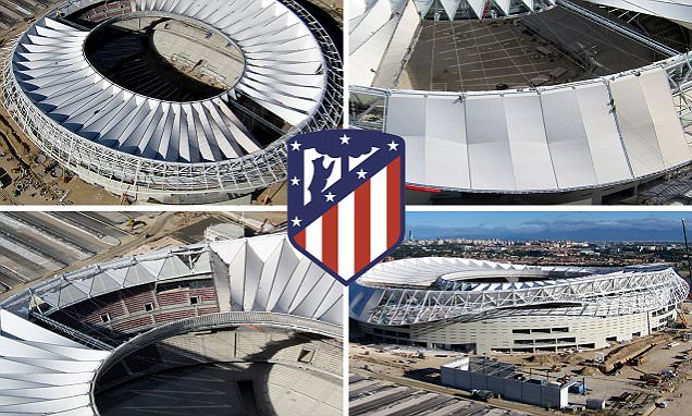 Ảnh bài viết Sân mới của Atletico dần hình thành, 6 tuần nữa hoàn tất