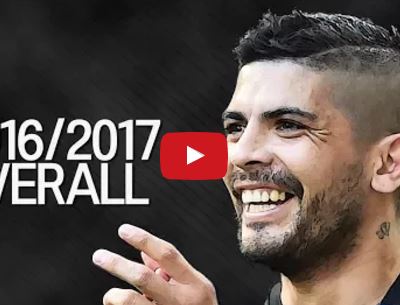 Màn trình diễn của Ever Banega mùa 2016/17