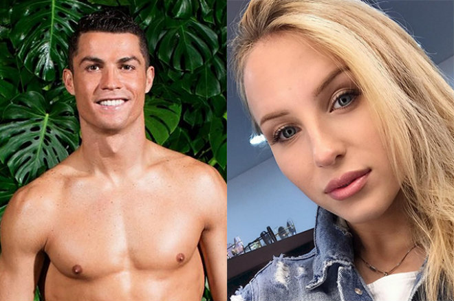 Mặc bạn gái có bầu, Ronaldo tán tỉnh siêu mẫu bốc lửa