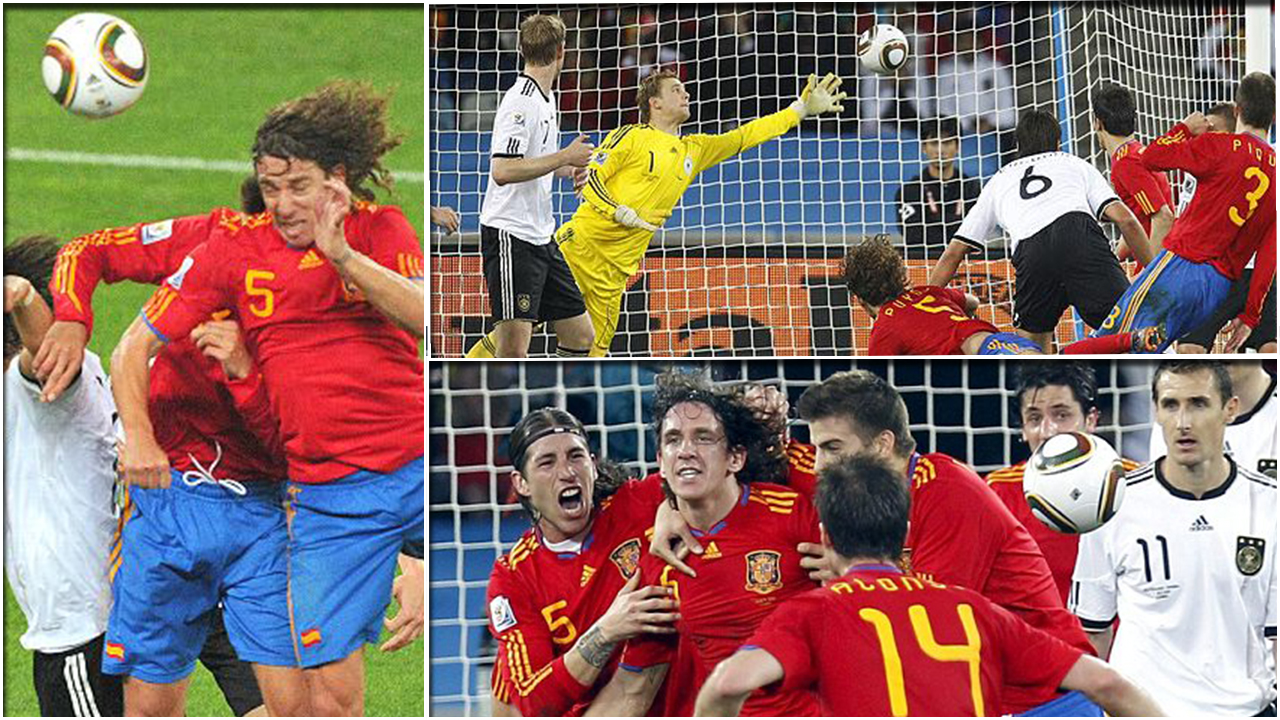 Vào ngày này |7.7| Cú đánh đầu lịch sử của Puyol