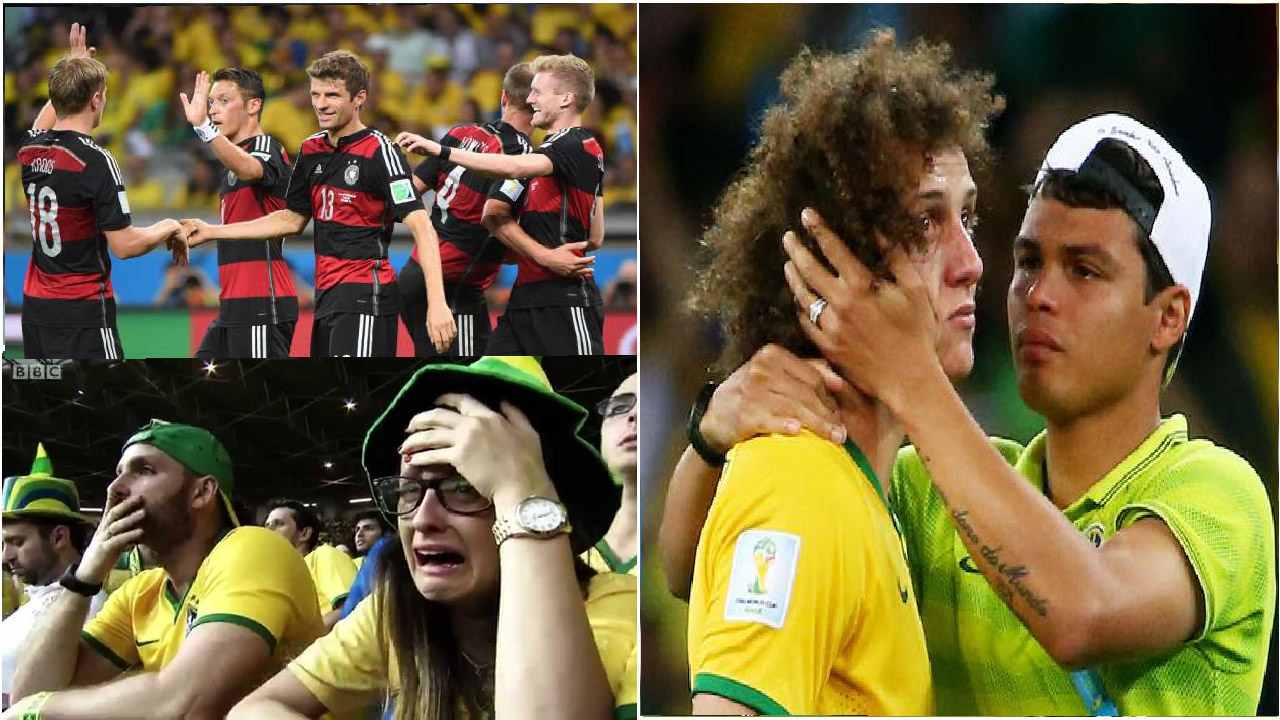 Vào ngày này |8.7| Trận thua kỷ lục, nhục nhã nhất lịch sử bóng đá Brazil