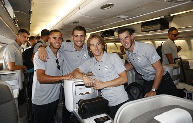 Ảnh bài viết Dàn sao Real lên đường sang Mỹ du đấu