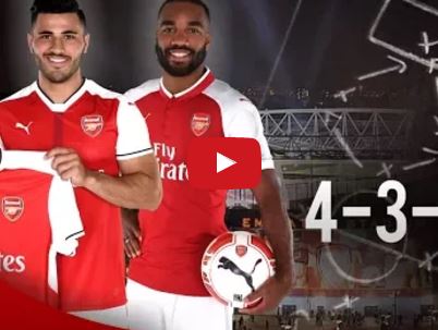 Dự đoán sơ đồ 4-3-3 của Arsenal mùa 2017/18