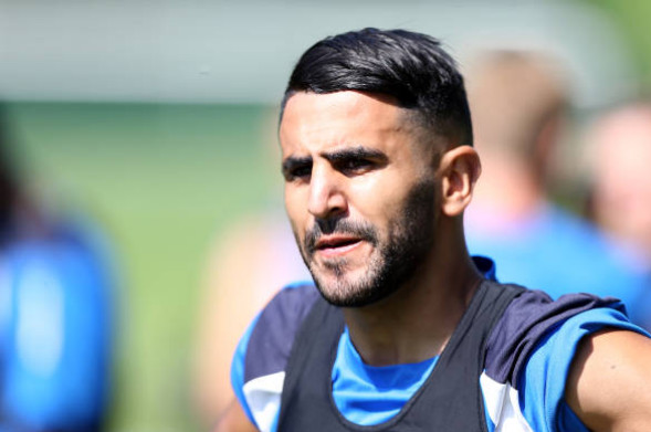 Ảnh bài viết Mahrez 'mặt nặng' trở lại tập luyện cùng Leicester