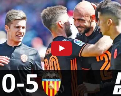 Highlights: Lausanne 0-5 Valencia (giao hữu)