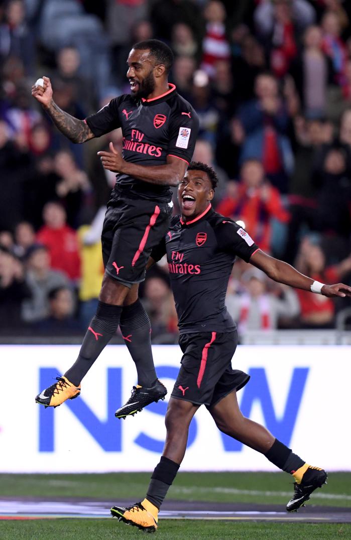 Arsenal hạ Sydney FC, Lacazette cùng Reiss Nelson gây ấn tượng