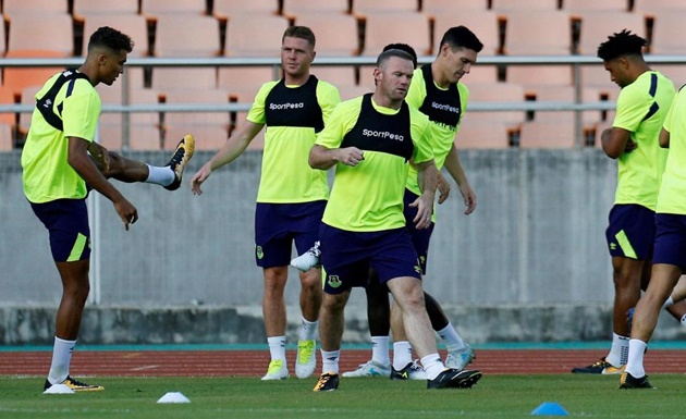 Ảnh bài viết Rooney tập luyện hăng say trước trận ra mắt