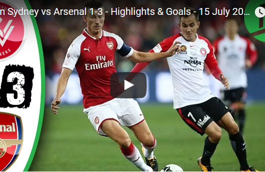Highlight: Western Sydney 1-3 Arsenal (Giao hữu CLB)
