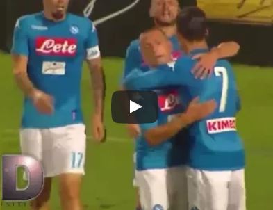 Highlights: Trento 0-7 Napoli (giao hữu)