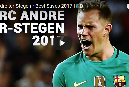 Ter Stegen và những pha cứu thua xuất sắc nhất 2017