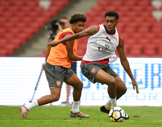 Ảnh bài viết Trước derby London, Arsenal miệt mài tập bắn trên Tổ Chim