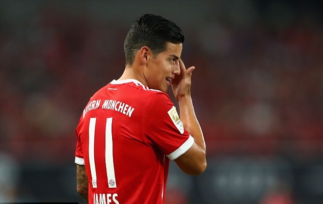 Ảnh bài viết Đến Bayern, James vẫn có thể chịu cảnh dự bị