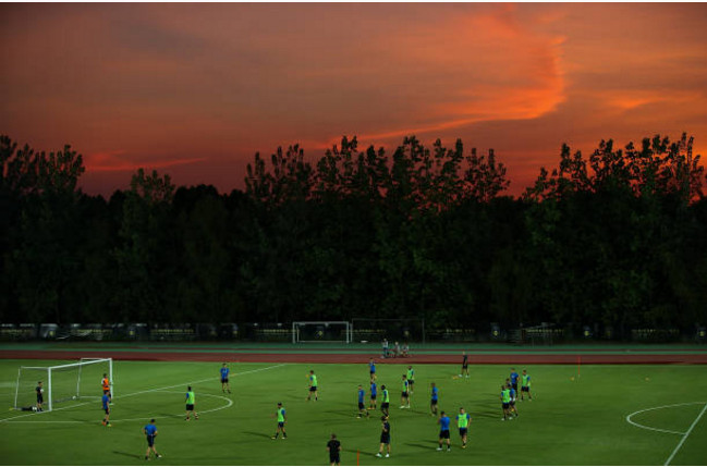 Ảnh bài viết Tập xuyên màn đêm, Inter quyết giành cúp tại Trung Quốc