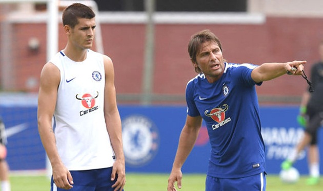 Conte tiết lộ kế hoạch dùng Morata trong trận gặp Inter