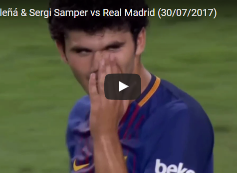 Alena và Samper - hai măng non Barca đối đầu Real Madrid