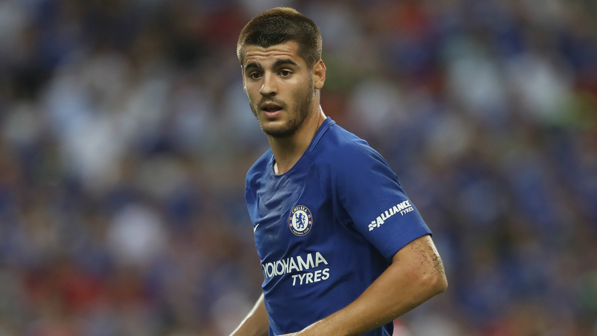 Ảnh bài viết Fan Chelsea bắt đầu lo lắng về khả năng 'xịt' của Morata