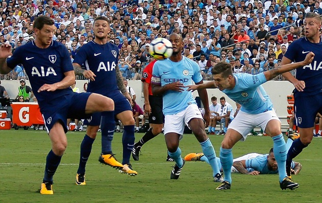 Highlights: Man City 3-0 Tottenham (ICC Cup 2017)