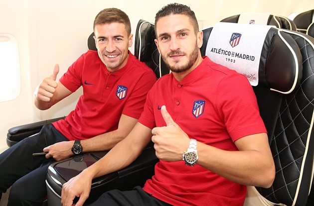 Ảnh bài viết Dàn sao Atletico rạng rỡ lên đường đến Munich dự Audi Cup