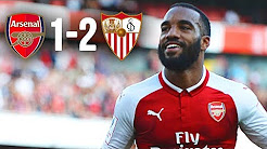 Highlights: Arsenal 1-2 Sevilla (Emirates Cup)