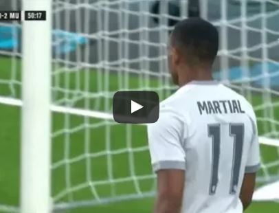 Màn trình diễn của Anthony Martial vs Vaalerenga 