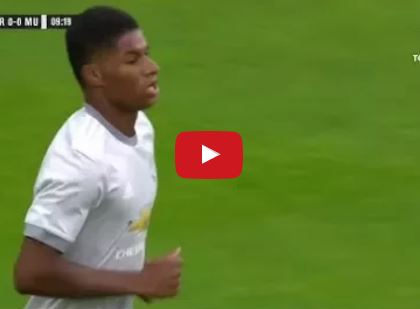Màn trình diễn của Marcos Rashford vs Vaalerenga 