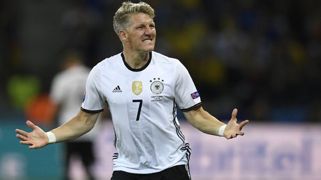 Bastian Schweinsteiger và thống kê vinh danh tuổi 33