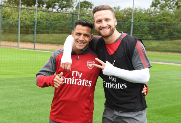 Ảnh bài viết Buổi tập thứ 2, mọi thứ với Sanchez ở Arsenal vẫn ổn