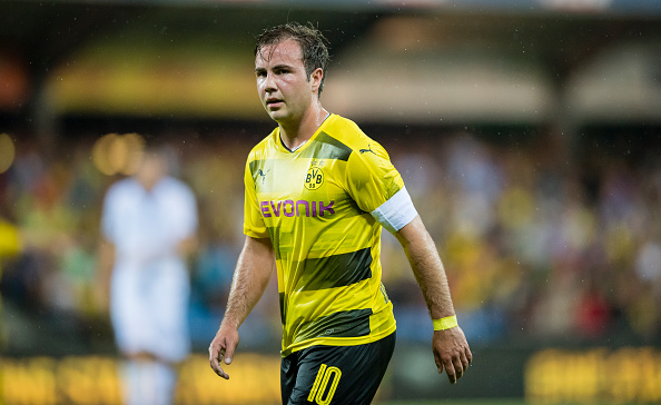 Dortmund lại thua trên đất Châu Âu trong ngày Gotze mang băng thủ quân