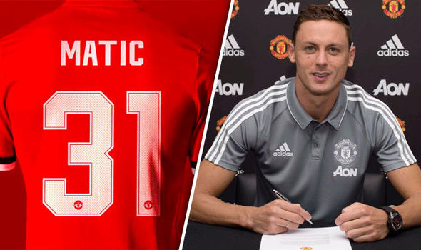 Ảnh bài viết Matic và những cầu thủ từng mặc áo 31 tại Man Utd