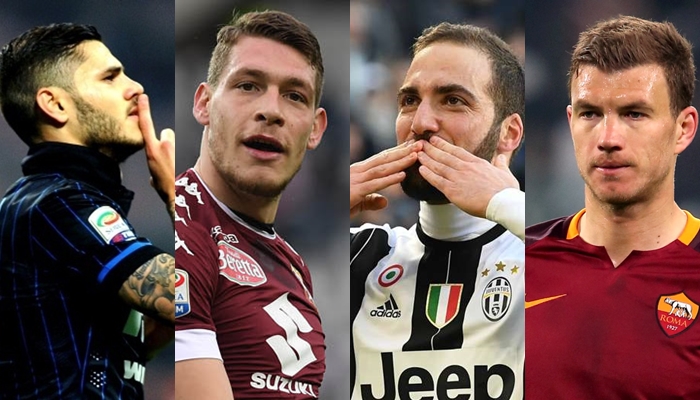 Nhà cái đánh giá như thế nào về cuộc đua Vua phá lưới Serie A 2017/18?