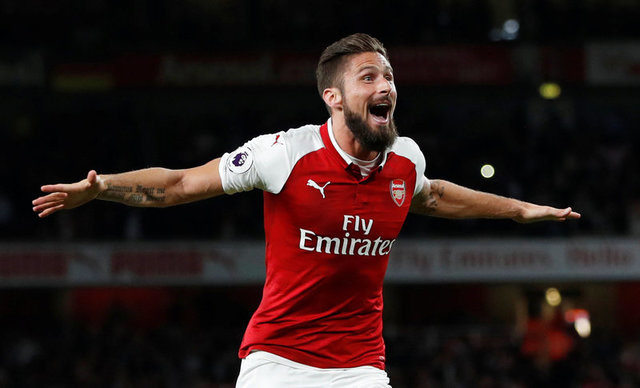 Ảnh bài viết Giải cứu Arsenal, Giroud thiết lập cột mốc khủng