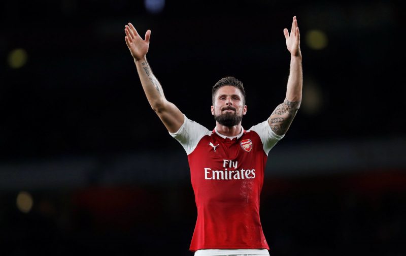 Ảnh bài viết Sau một đêm, Giroud đã được fan Arsenal gọi là huyền thoại