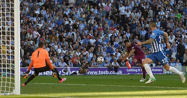 Tử thủ bất thành, Brighton đã tỏ đẳng cấp của Man City