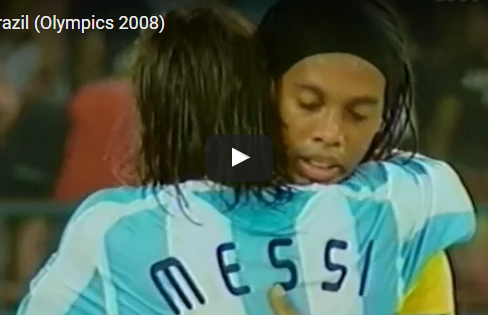 Messi, Aguero, Di Maria từng hủy diệt Brazil ở Olympic 2008