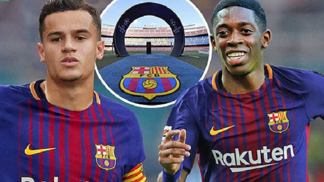 Barcelona XÁC NHẬN Coutinho và Dembele sắp tới Camp Nou 