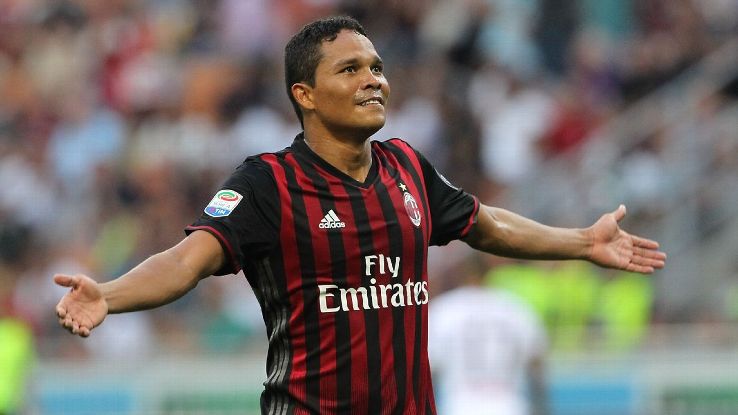 Carlos Bacca khi còn tung hoành tại AC Milan