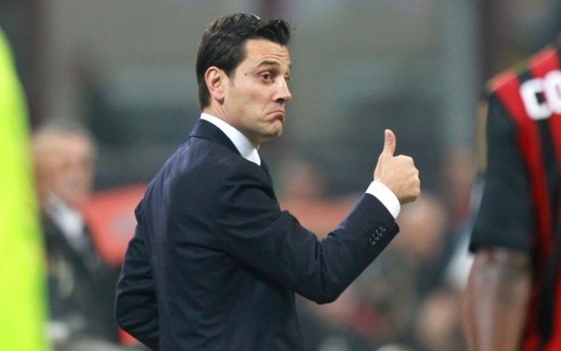 Vincenzo Montella hài lòng với sự tiến bộ của AC Milan