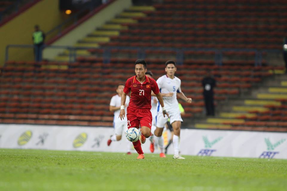 TRỰC TIẾP U22 Việt Nam 4-0 U22 Philippines: Tuấn Tài lập công (Hiệp 2)