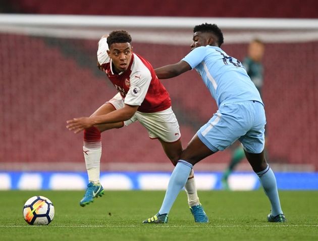 Ảnh bài viết U23 Arsenal 4-3: U23 Manchester City: Show diễn của thần đồng