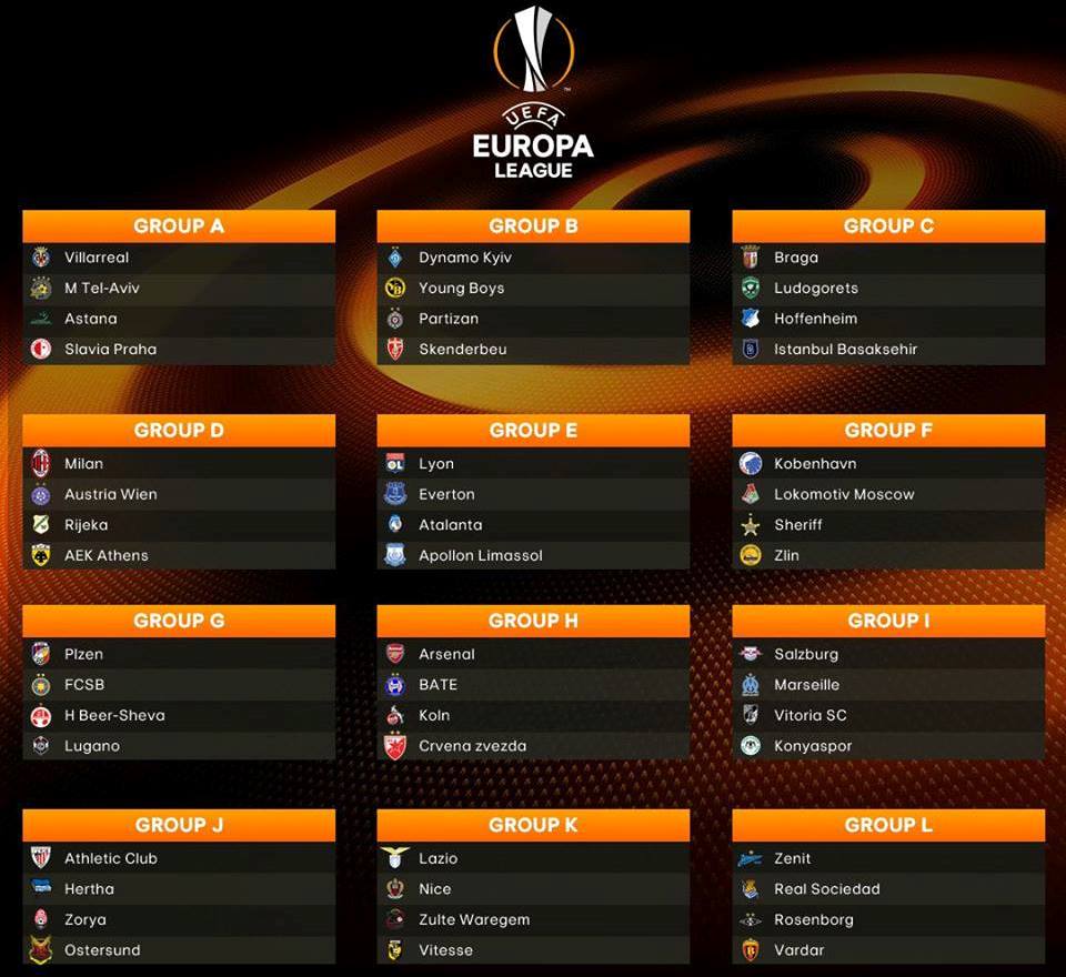 Bốc thăm vòng bảng Europa League: 'Cả nhà' cùng vui