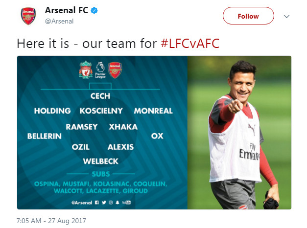 Ảnh bài viết CĐV Arsenal phát điên vì 'Thánh lốp' Welbeck lấy chỗ của Lacazette