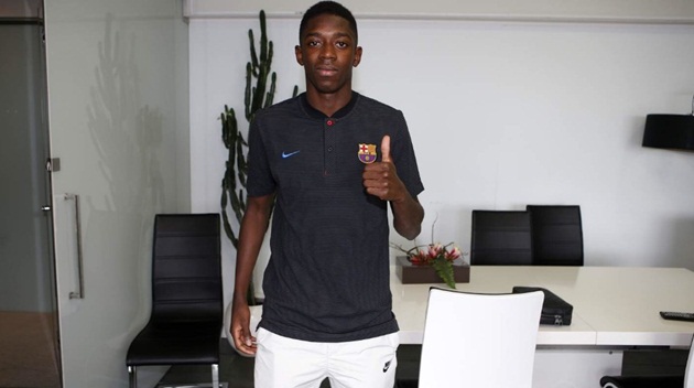 Ảnh bài viết Ousmane Dembele lạnh lùng trong ngày ra mắt Barca