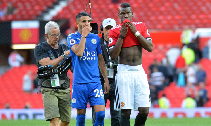 Loạt ảnh "Agent Pogba" ra tay chiêu dụ Mahrez cho Man Utd