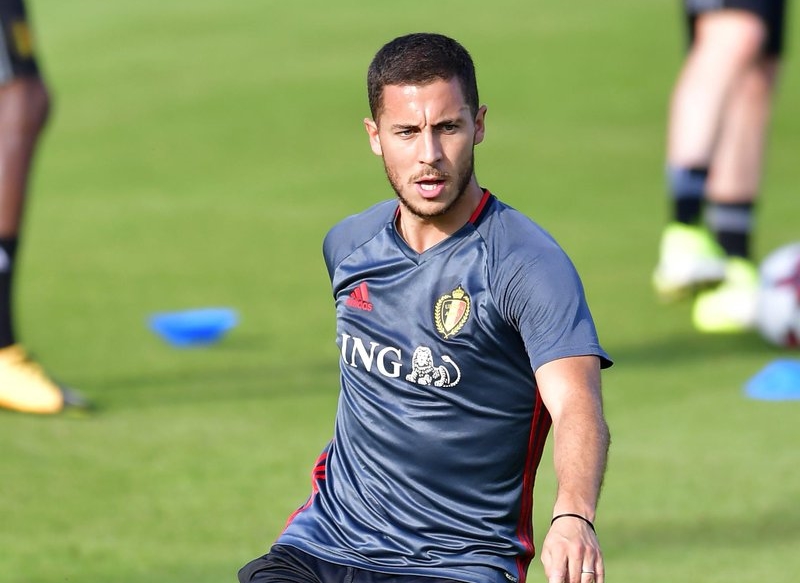 Ảnh bài viết Hazard sung sức trong ngày đầu lên tuyển